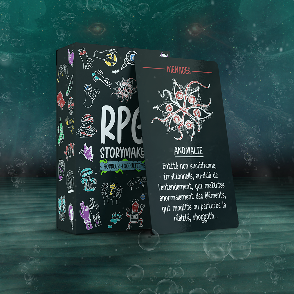 RPG STORYMAKER Horreur & Occultisme-DECK DE 78 CARTES