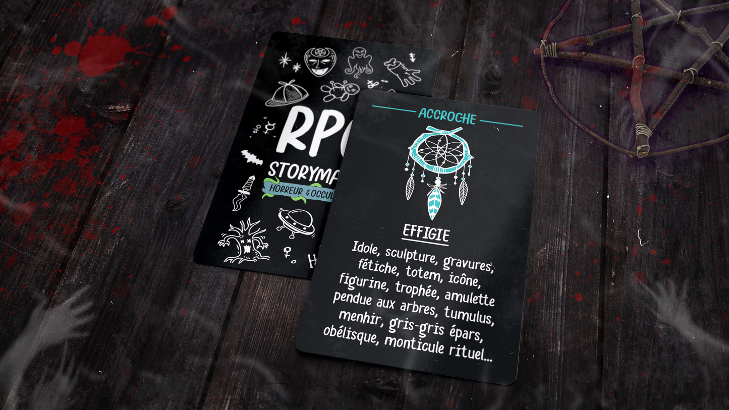 RPG STORYMAKER Horreur & Occultisme-DECK DE 78 CARTES