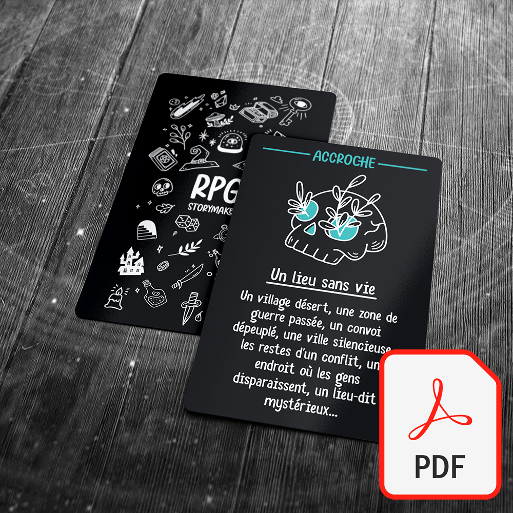 RPG STORYMAKER-DECK DE 60 CARTES (DIGITAL)