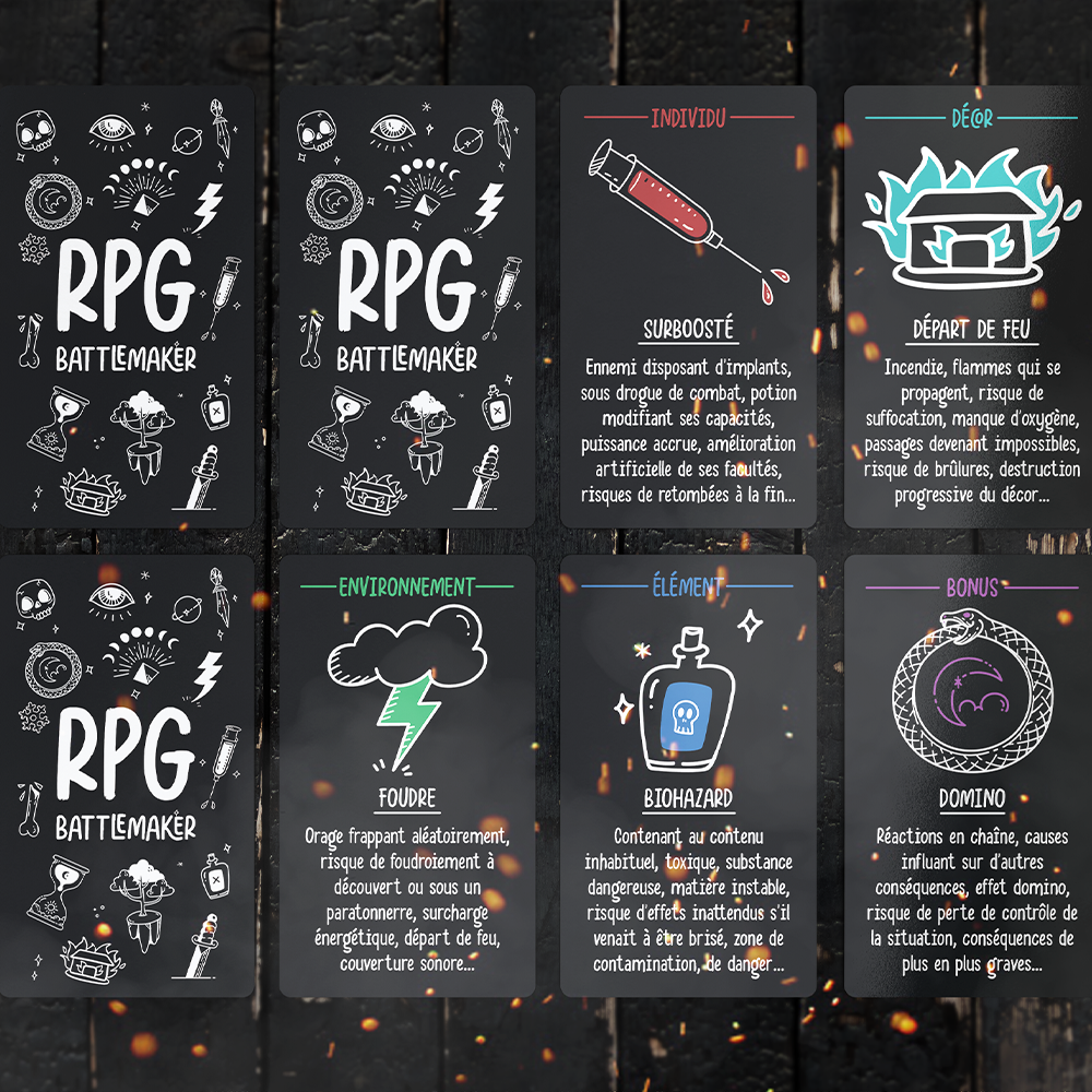 RPG BATTLEMAKER-DECK DE 78 CARTES