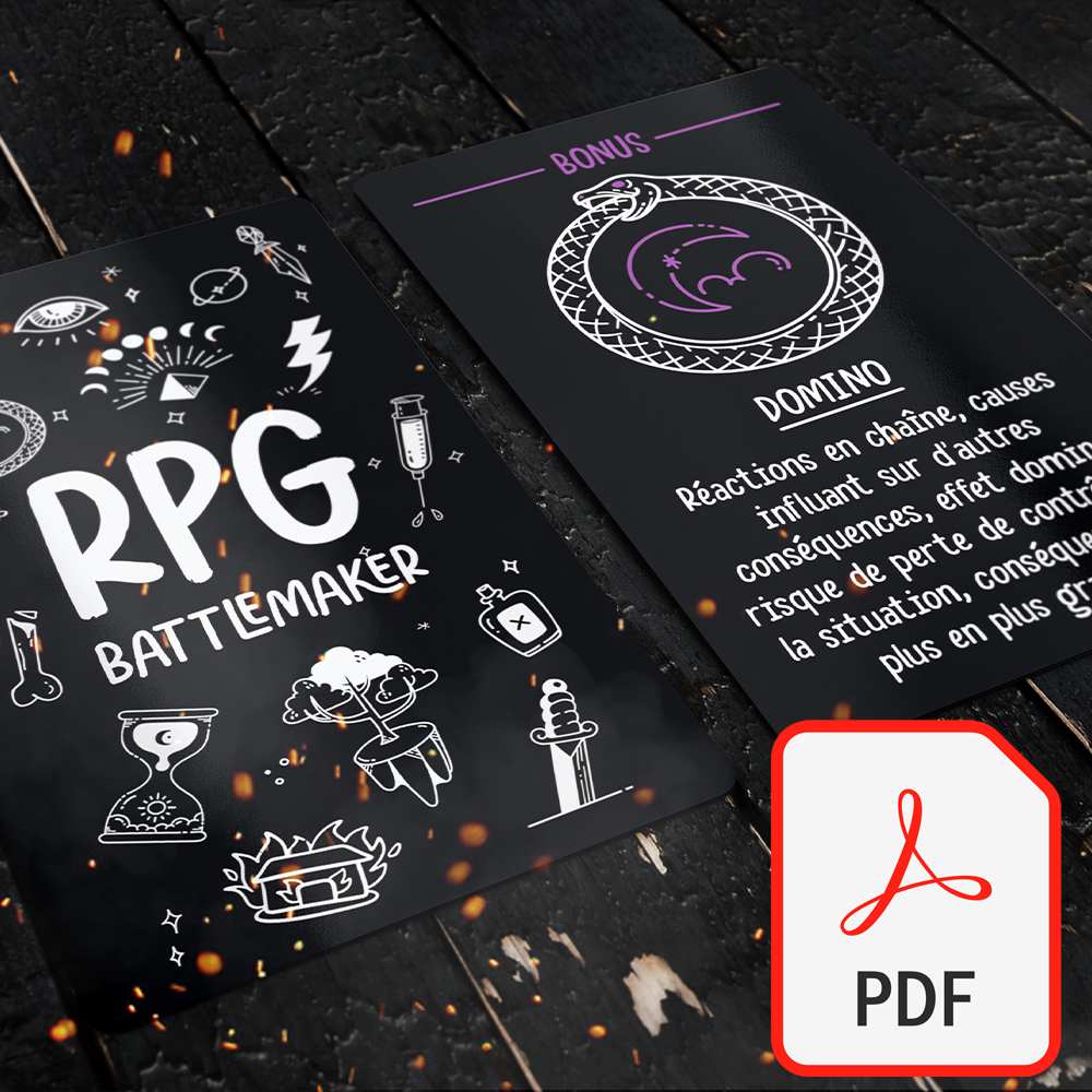 RPG BATTLEMAKER-DECK 60 CARTES (DIGITAL)