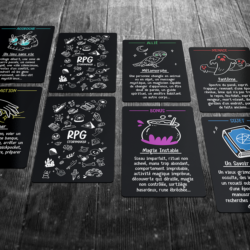 RPG STORYMAKER-DECK DE 78 CARTES