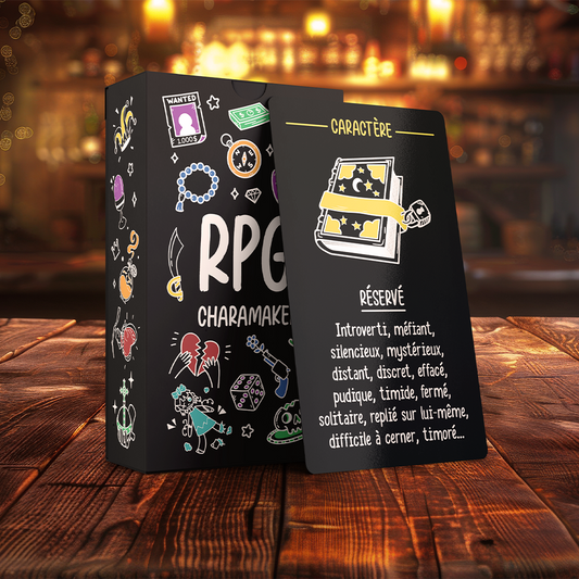 RPG CHARAMAKER - DECK DE 78 CARTES