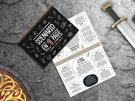 RECUEIL DE SCENARIOS EN 1 PAGE - EDITION FANTASY #1