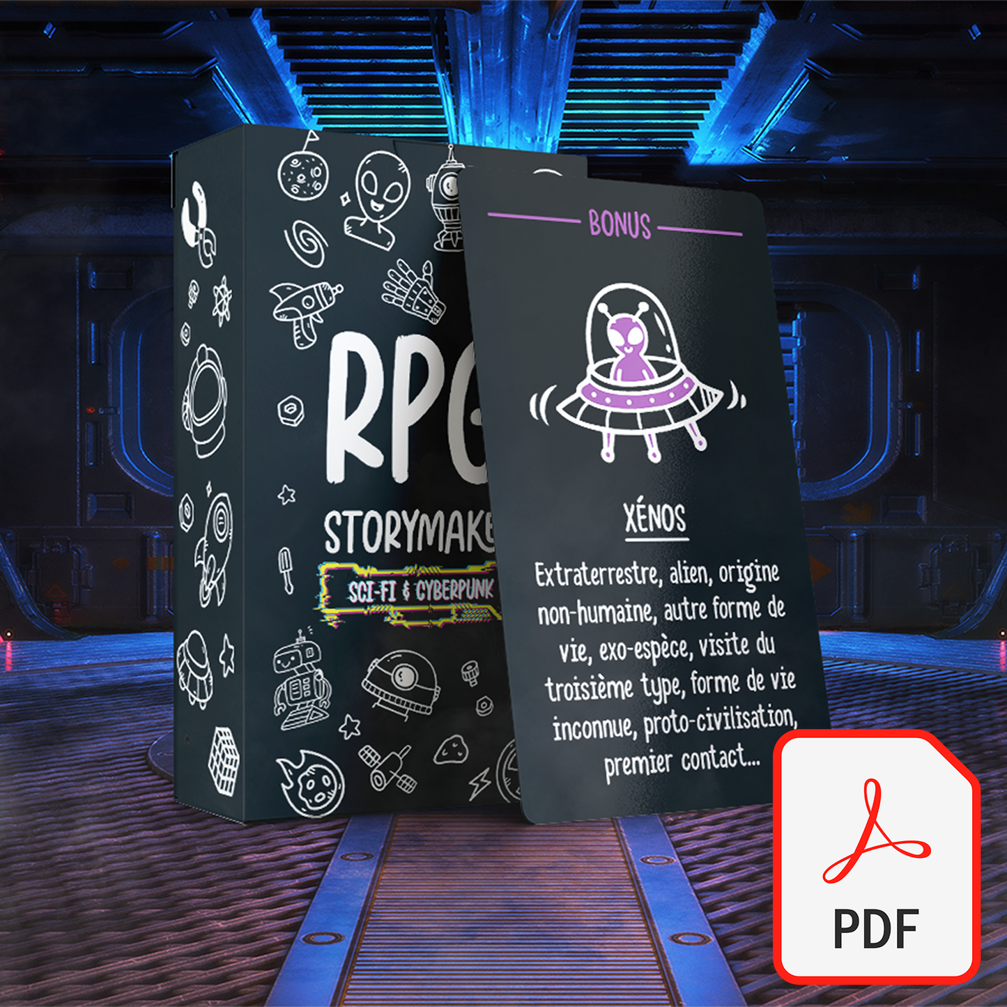 RPG STORYMAKER - SCIFI & CYBERPUNK (DITIGAL)
